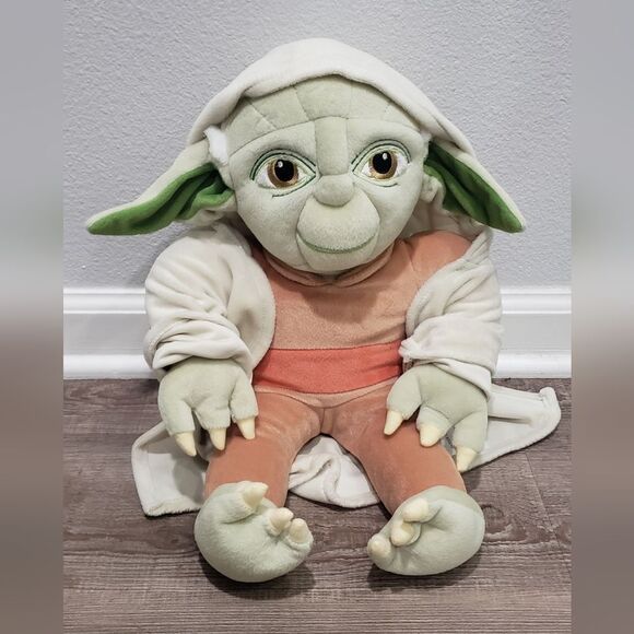 Star wars plush Yoda with robe 18 inches - Picture 1 of 6